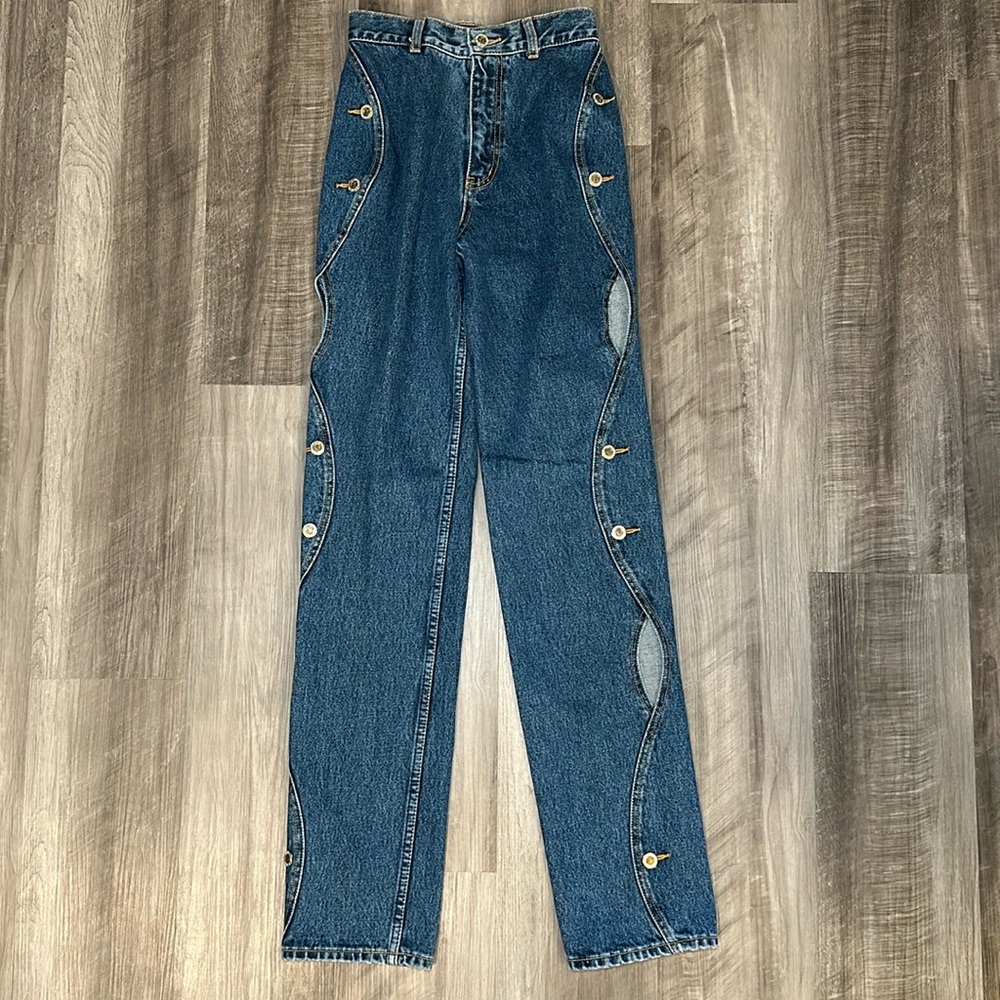 Lawman Western Slim Fit Side Wave Jeans - 3